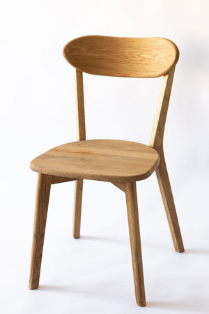 Conjunto de 2 ou 4 cadeiras de jantar em carvalho maciço Isku | NordicStory