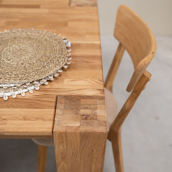 Mesa de jantar em carvalho maciço Mauritz 3 OakStore NordicStory