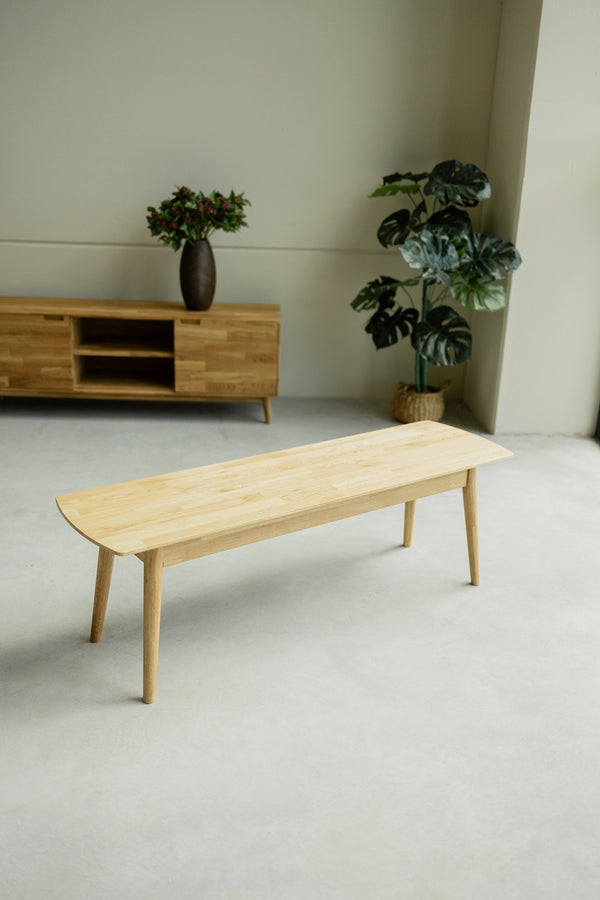 NordicStory Banco de carvalho maciço sustentável