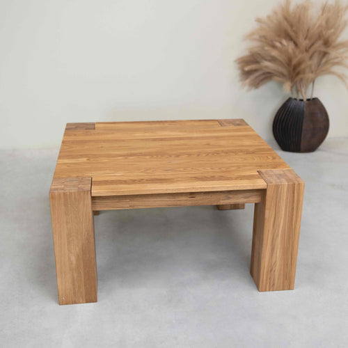 Mesa de centro em carvalho maciço Roble.Store