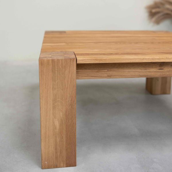 NordicStory Mesa de café em carvalho maciço