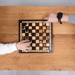 Mesa de centro em carvalho maciço Genebra