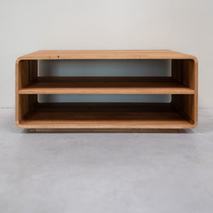 Mesa de centro em carvalho maciço Genebra