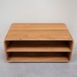 Mesa de centro em carvalho maciço Genebra