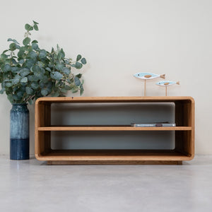 Mesa de centro em carvalho maciço Genebra