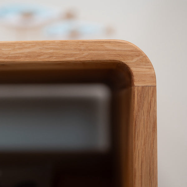 Mesa de centro em carvalho maciço Genebra