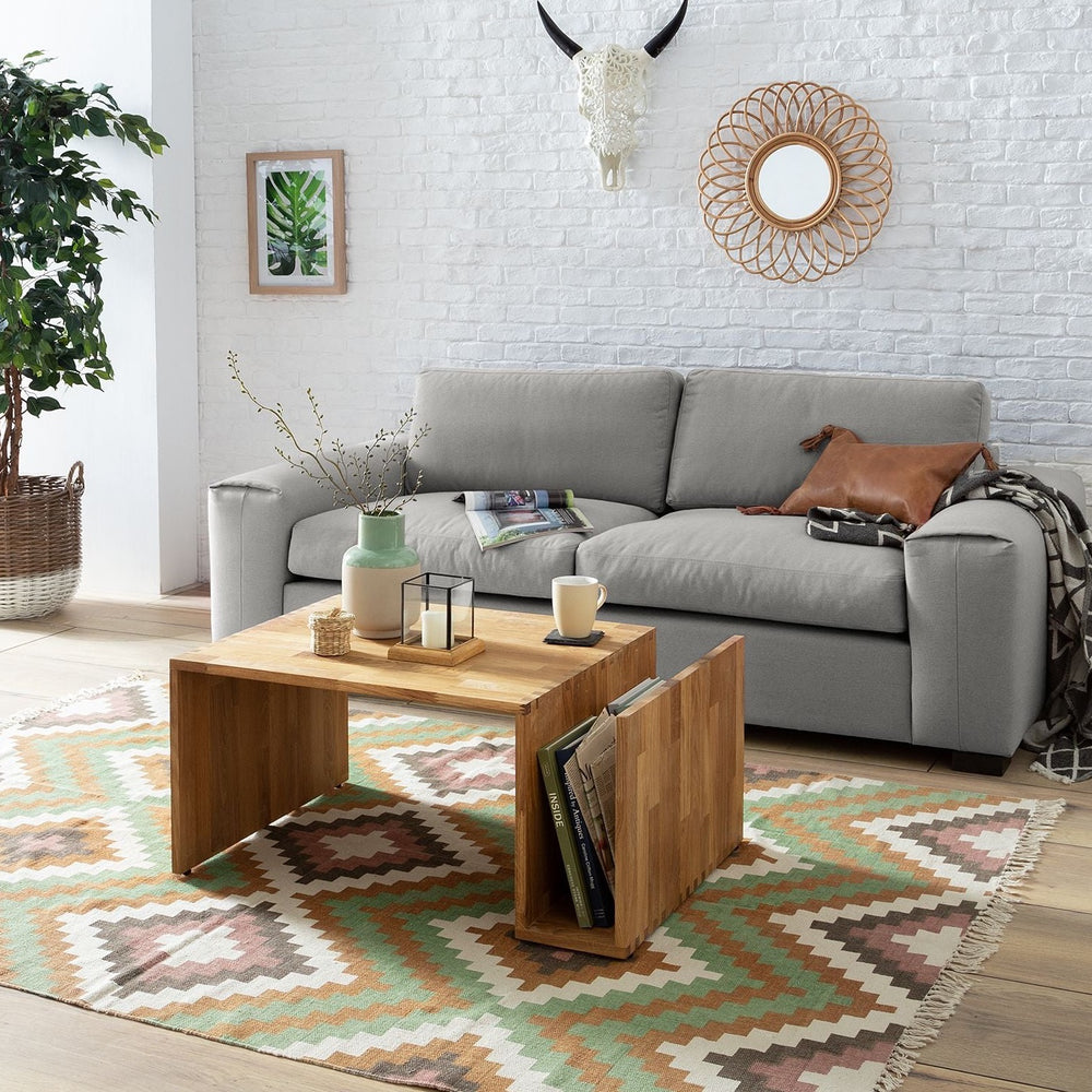 NordicStory Mesa de café em carvalho maciço