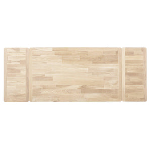 NordicStory carvalho nórdico escandinavo estendendo a mesa de jantar