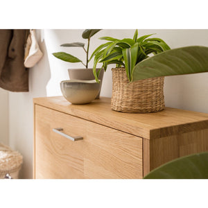 NordicStory sapateiro de madeira maciça de carvalho escandinavo