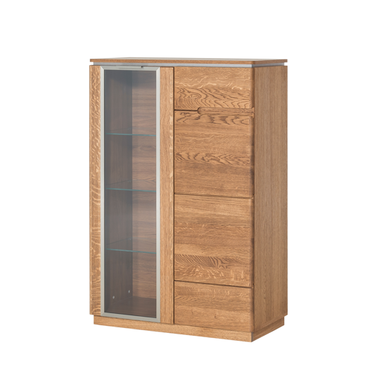 NordicStory Mesa de jantar extensível em madeira maciça de carvalho Desenho nórdico desenho nórdico rústico moderno