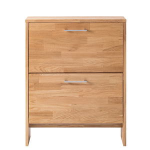 Sapateira de carvalho maciço Arizona, 70 x 23 x 89 cm | NordicStory