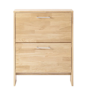 Sapateira de carvalho maciço Arizona, 70 x 23 x 89 cm | NordicStory