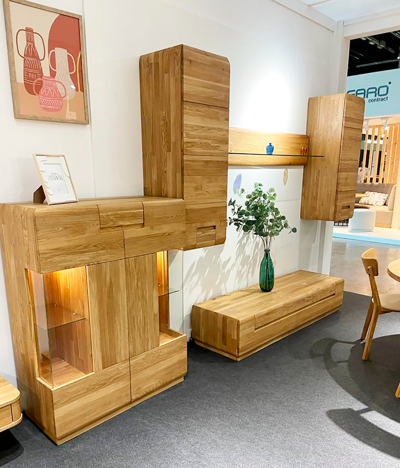 NordicStory mobiliário de madeira maciça de carvalho em estilo nórdico escandinavo