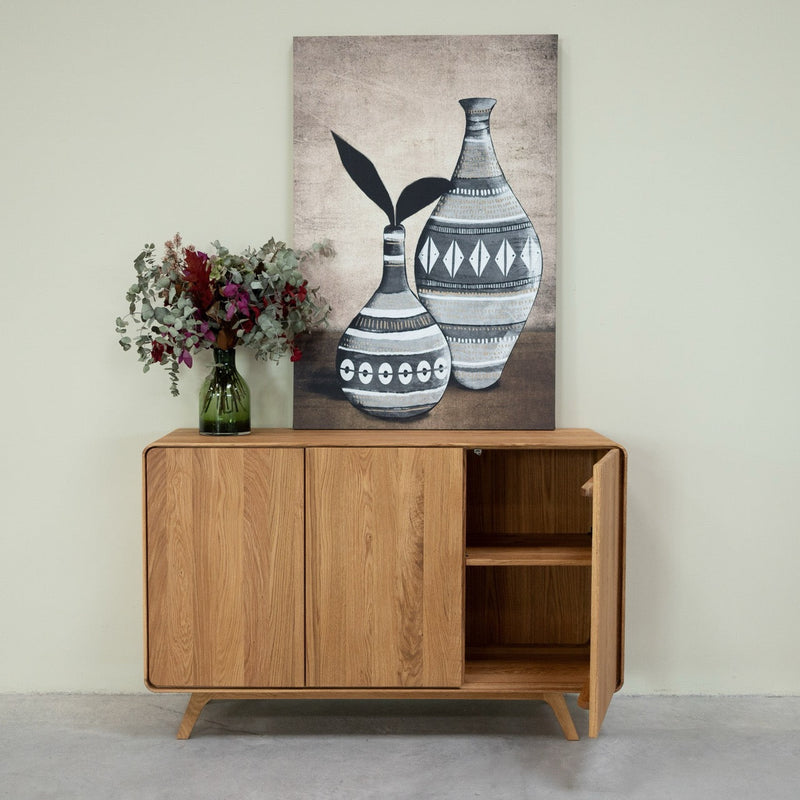 como decorar uma cómoda de madeira