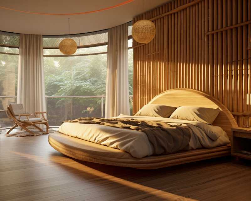 estilos de camas de madeira maciça