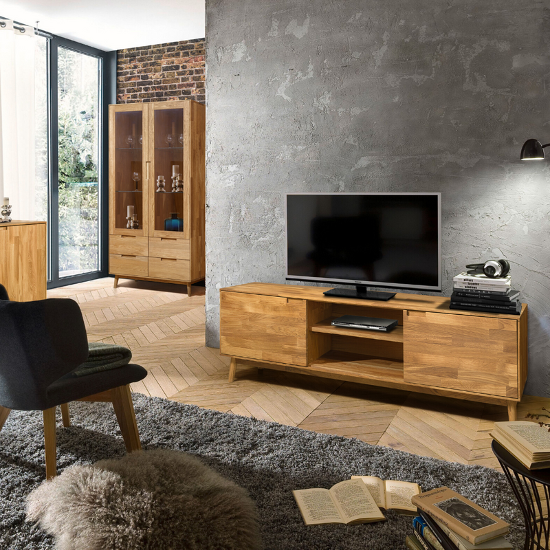 mobiliário de madeira estilo escandinavo