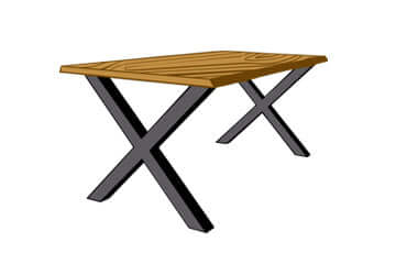 Mesas de jantar em madeira