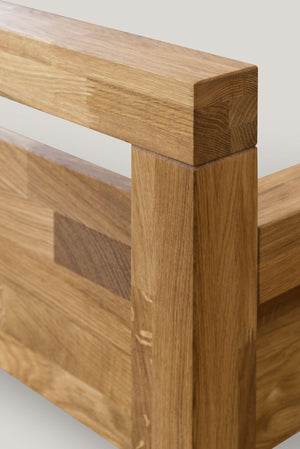 Cama de carvalho maciço Next, 140 x 200 cm / 160 x 200 cm / 180 x 200 cm | NordicStory