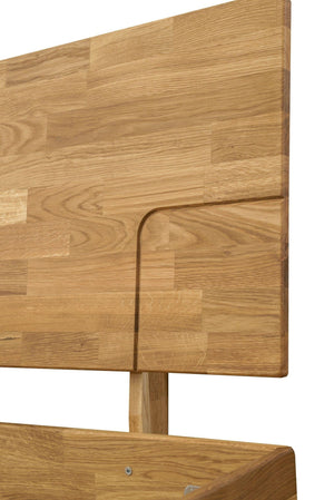 Cama Sarah em carvalho maciço, 90 x 200 cm / 140 x 200 cm / 160 x 200 cm / 180 x 200 cm | NordicStory