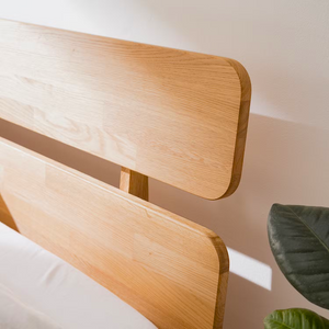 Cama em madeira maciça de carvalho Escandi 2 | NordicStory