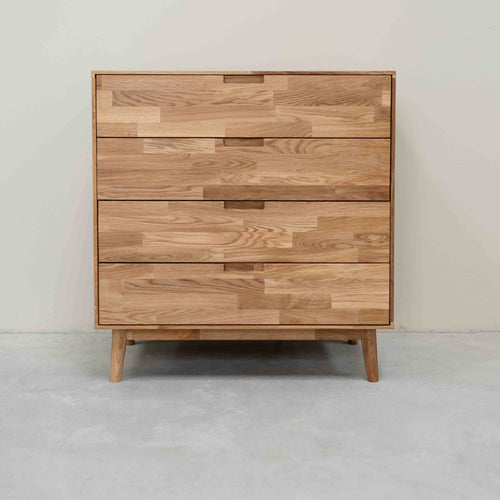 Cómoda de carvalho maciço Escandi 1, 80 x 45 x 84,5 cm | NordicStory