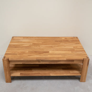 Mesa de café em carvalho maciço Mauritz 4