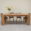 Mesa de jantar em carvalho maciço Mauritz 3 OakStore NordicStory