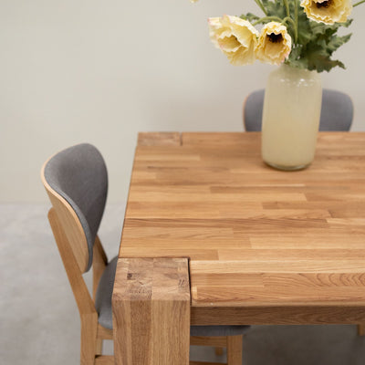 Mesa de jantar em carvalho maciço Mauritz 3 OakStore NordicStory