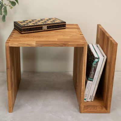 Mesa de apoio em carvalho maciço Sofi Sofi NordicStory Oak.Store