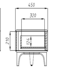 Móvel de TV em madeira maciça de carvalho Oxford 4 RobleStore NordicStory