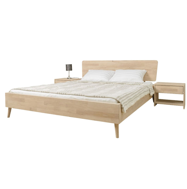 NordicStory Cama de carvalho maciço Escandi3