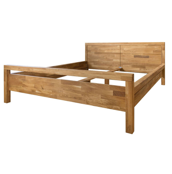 Cama de madeira maciça NordicStory Oak Next1