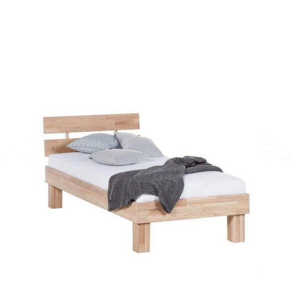 Cama de madeira maciça de carvalho NordicStory