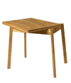 NordicStory Conjunto de mesa de madeira maciça MINI 2 e duas cadeiras ISKU