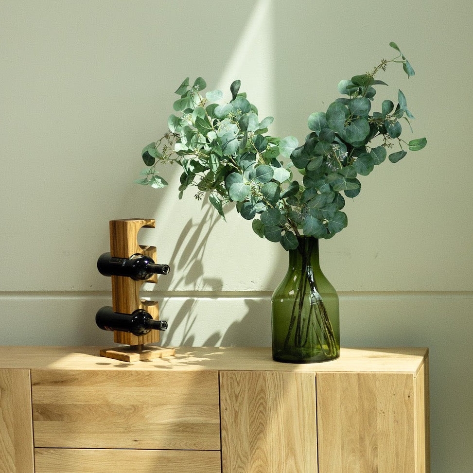 NordicStory Alma, suporte de vinho para 4 garrafas