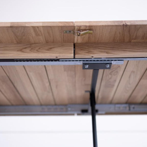 NordicStory Conjunto de mesa de madeira maciça Ontário e 6 cadeiras Provance Oak.Store