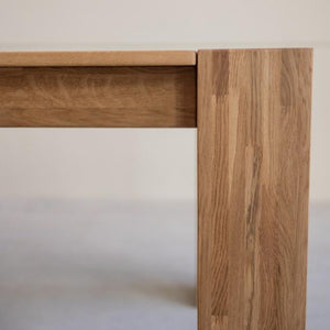 NordicStory Conjunto de mesa de madeira maciça Ontário e 6 cadeiras Provance Oak.Store