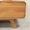 Aparador de madeira maciça de carvalho NordicStory Geneva, 120 x 45 x 36,5 cm.