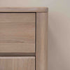 Cómoda Elsa 2 em carvalho maciço, 102 x 44 x 79 cm | NordicStory