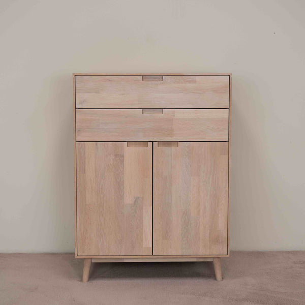 NordicStory Cómoda Cómoda em carvalho maciço Escandi 2 Oak.Store