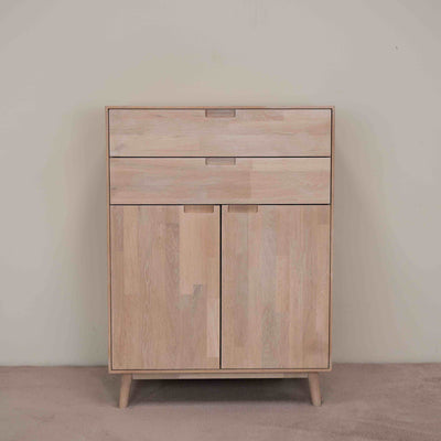 NordicStory Cómoda Cómoda em carvalho maciço Escandi 2 Oak.Store