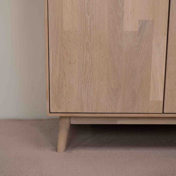NordicStory Cómoda Cómoda em carvalho maciço Escandi 2 Oak.Store