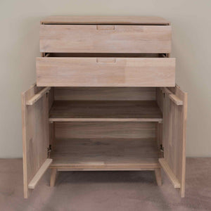 NordicStory Cómoda Cómoda em carvalho maciço Escandi 2 Oak.Store