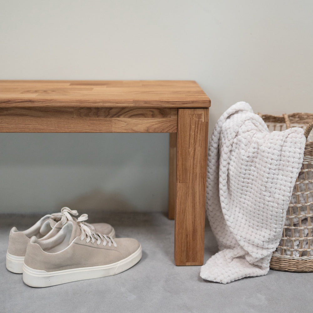 NordicStory Banco de carvalho maciço Mauritz 4