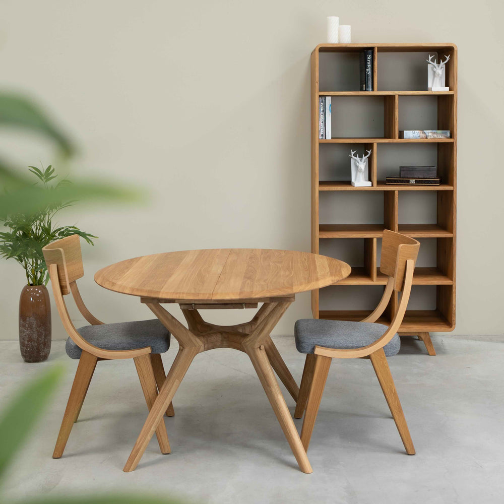 Estante de madeira maciça Oak.Store