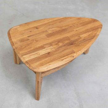 Mesa de centro em carvalho maciço Roble.Store
