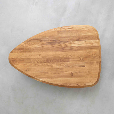 Mesa de centro em carvalho maciço Roble.Store