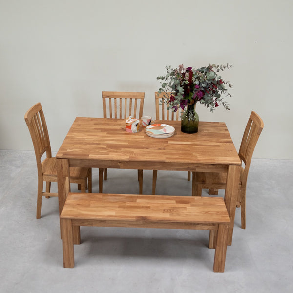 NordicStory Mesa de jantar em carvalho maciço