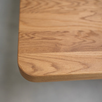 NordicStory Mesa de jantar extensível em carvalho maciço Bremen, 160-250 x 90 x 75 cm.