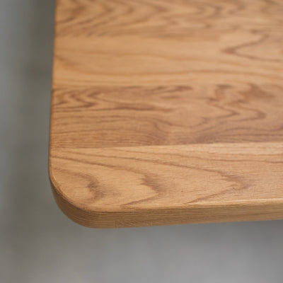 Mesa de centro NordicStory Bremen em carvalho maciço, 120 x 80 x 40 cm.